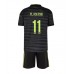 Cheap Real Madrid Marco Asensio #11 Third Football Kit Children 2022-23 Short Sleeve (+ pants)